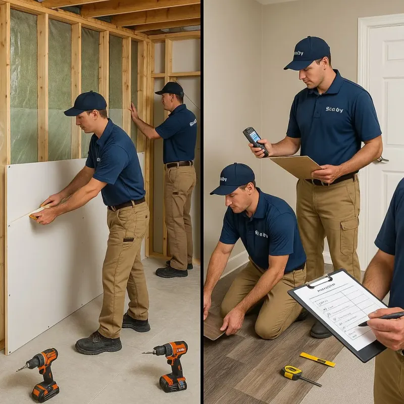 Repairs and Reconstruction process in Prairie Ridge, WA